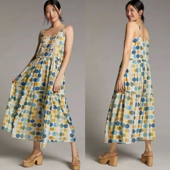 Anthropologie Dresses & Skirts - Anthropologie x Pankaj & Nidhi Francoise Maxi Dress  Size S